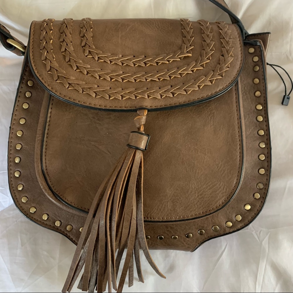NWT✨ Stunning Antik Kraft Boho Leather Purse
